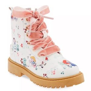 💕👑 New Disney Animators' Collection Girls Boots size 1 EUR 32 💕👑
